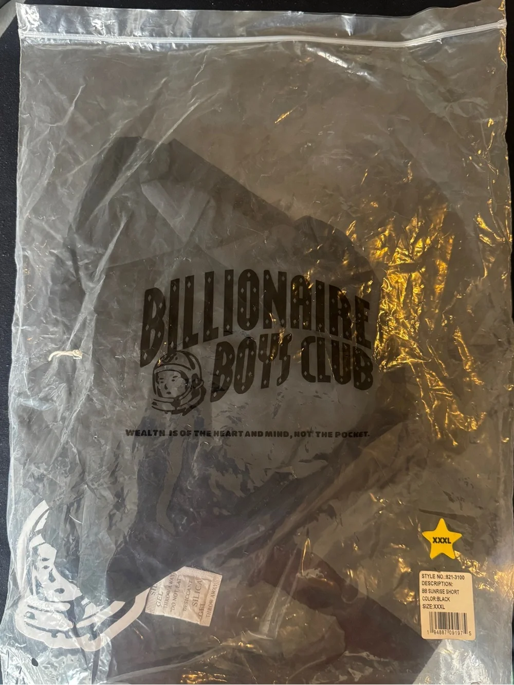 Billionaire Boys Club Black Shorts